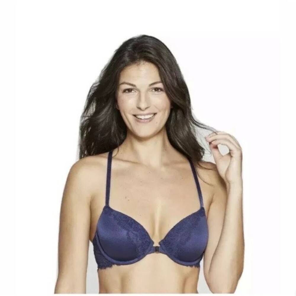 Auden Women's Racerback Bralette (Smart Blue, 32D)
